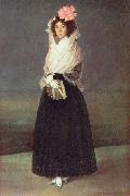 Francisco de Goya Portrat der Comtesse del Carpio oil painting